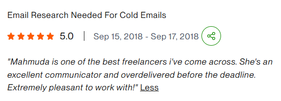Client Testimonial 1